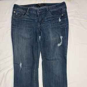 Express Stella Skinny Low Rise Jeans